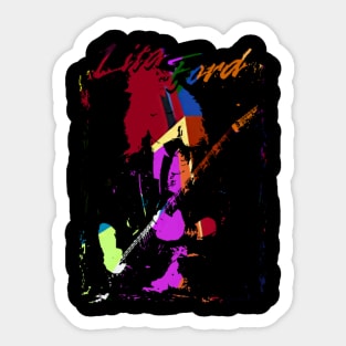 Lita fard - Wpap vintage Sticker